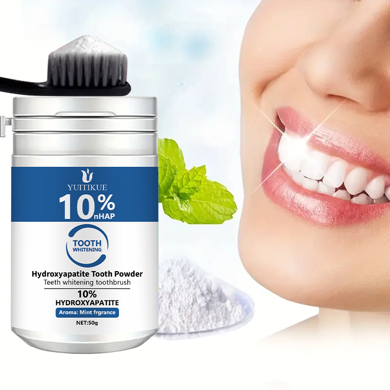 YUTIKUE 10% nHAP Tooth Powder  - đánh giá và giá Teeth Whitening Singapore