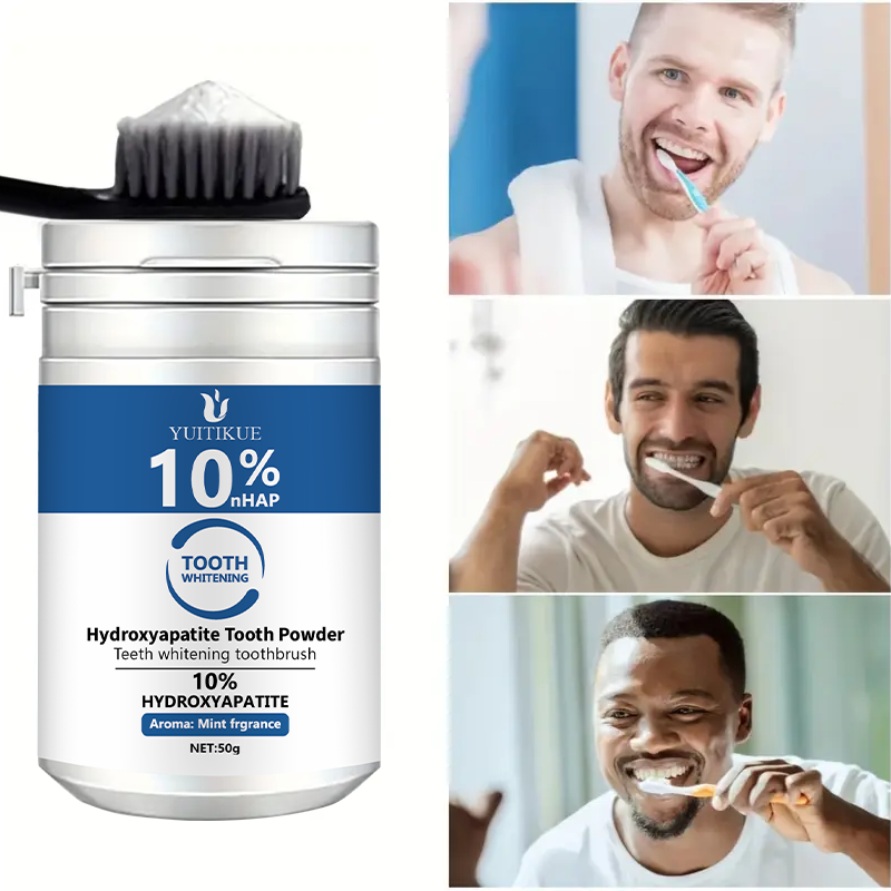 YUTIKUE 10% nHAP Tooth Powder  - đánh giá và giá Teeth Whitening Singapore