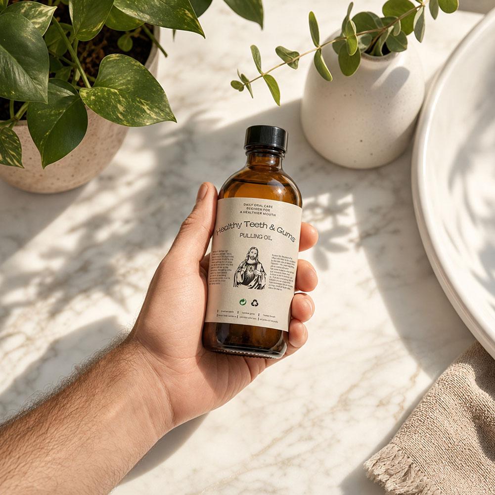 Alcohol Free Coconut Mint Pull - đánh giá và giá Teeth Whitening Oil Pulling
