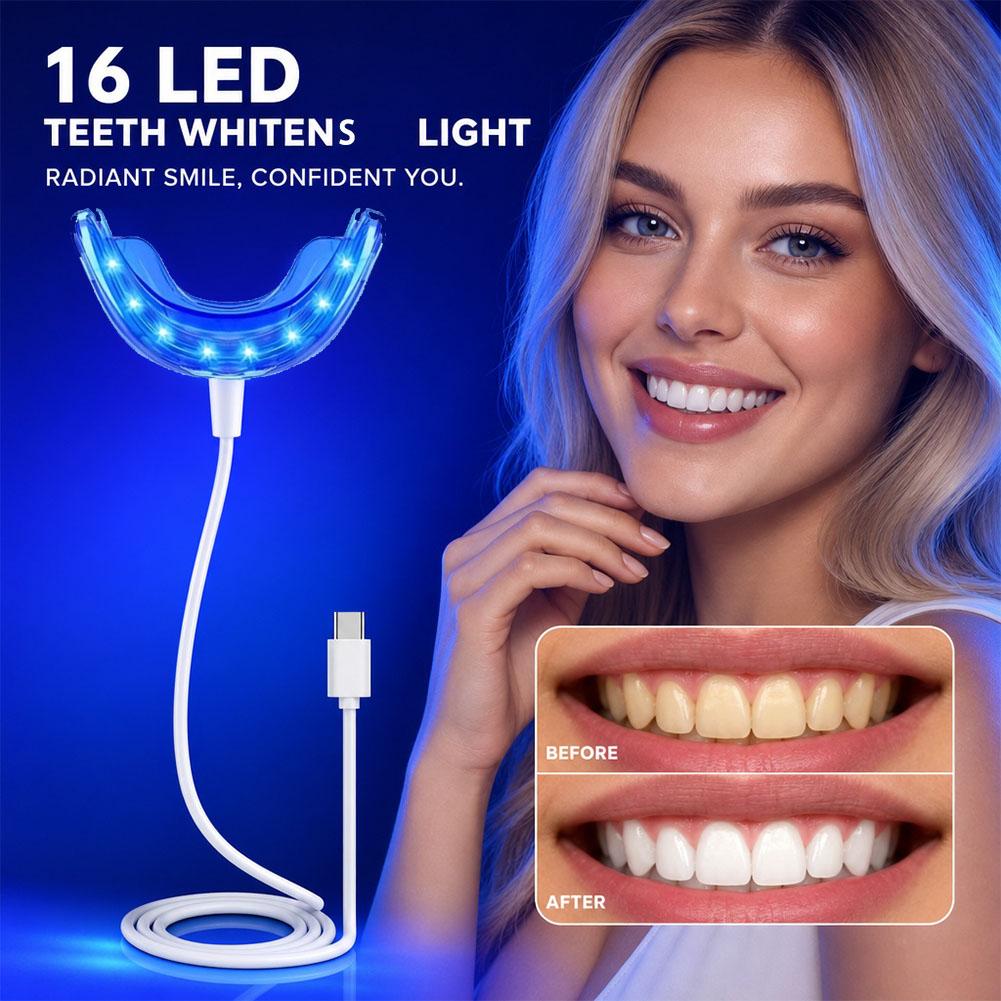16 Led Teeth Whitening Light T - đánh giá và giá Led Mouth Tray