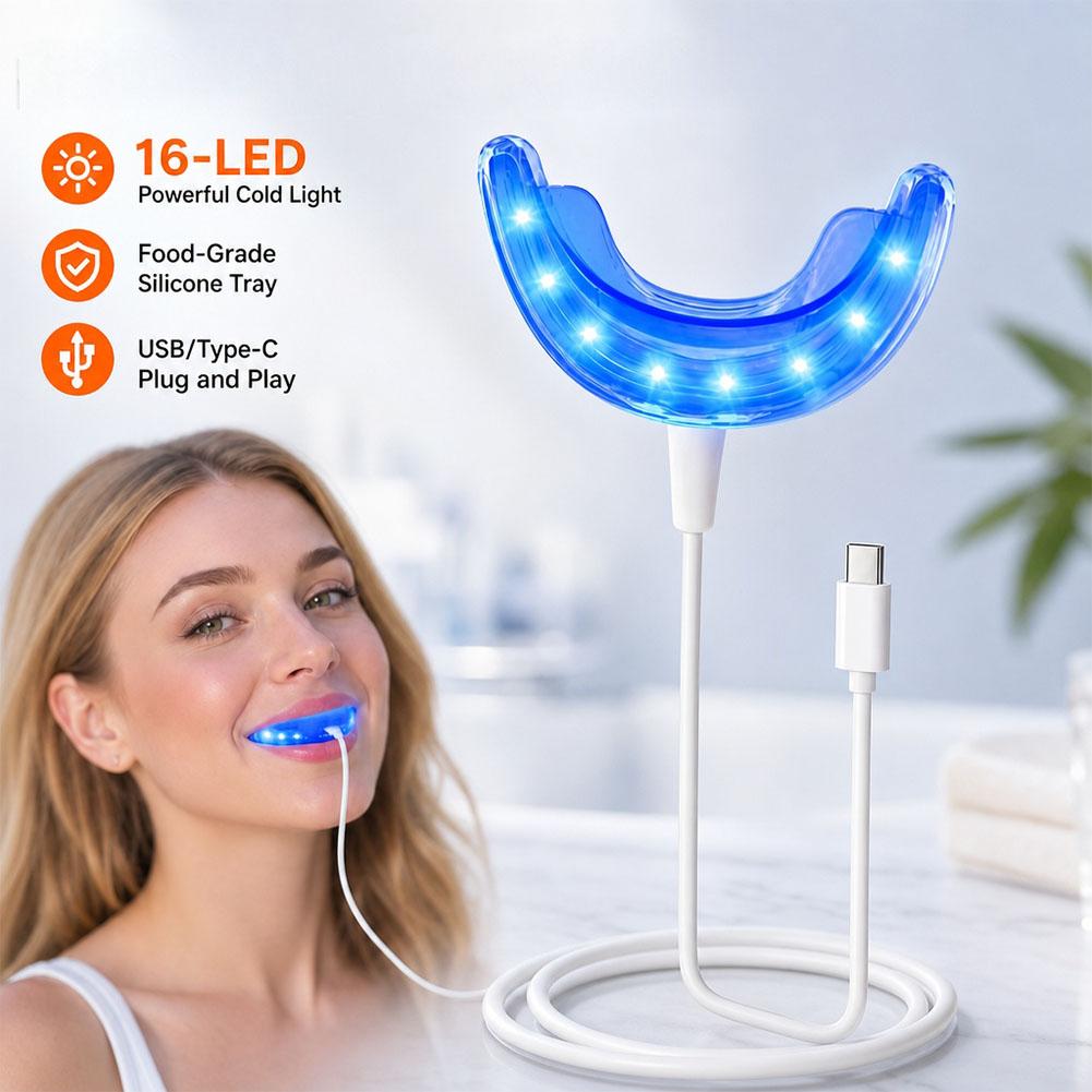 16 Led Teeth Whitening Light T - đánh giá và giá Led Mouth Tray