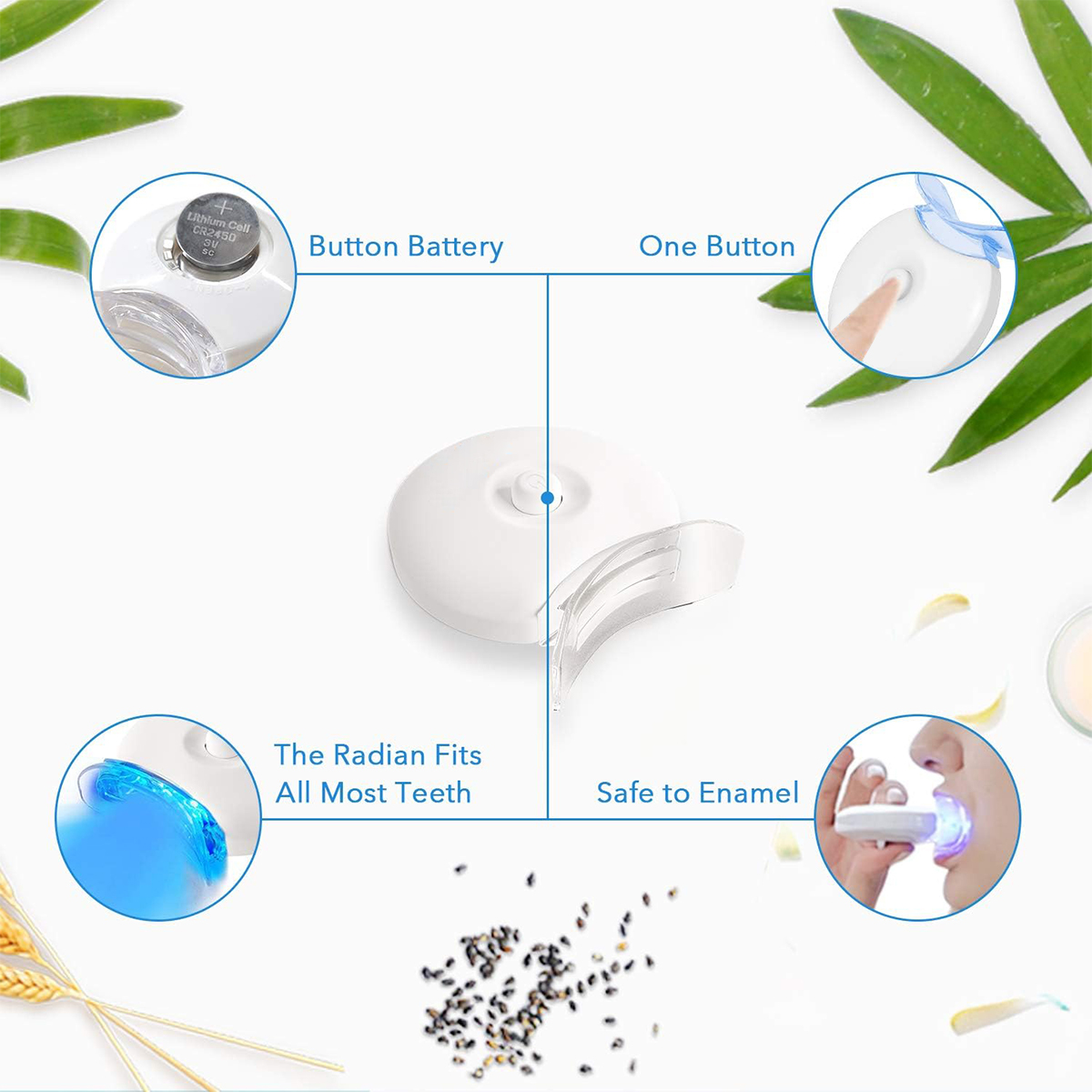 Teeth Whitening Kit - 5X LED L - đánh giá và giá Teeth Whitening Singapore