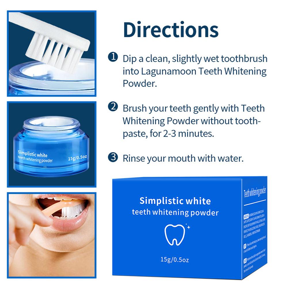 15g Teeth Whitening Powder Pre - đánh giá và giá Teeth Whitening Singapore