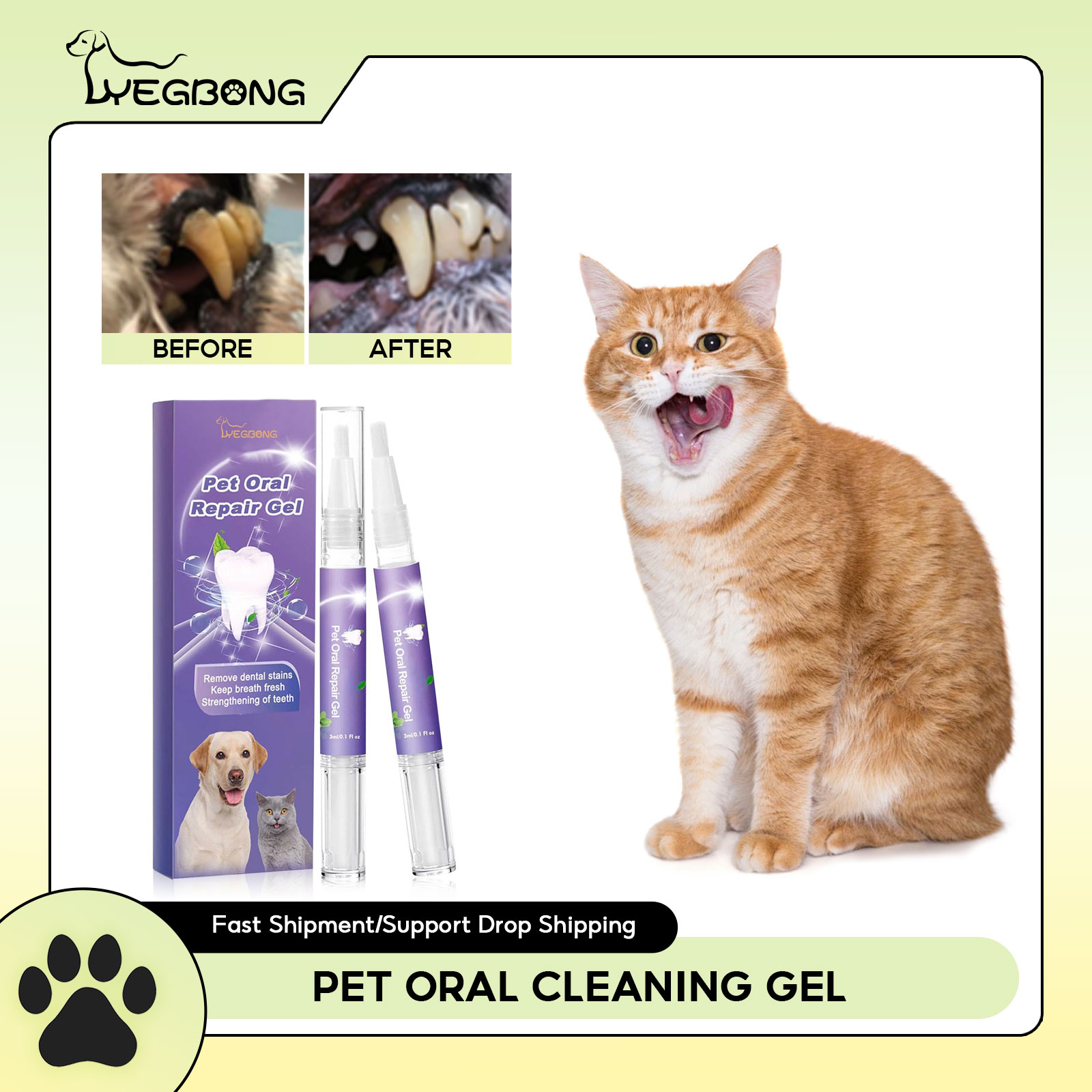 Pet Oral Repair Gel Puppy Tart - đánh giá và giá Teeth Whitening Singapore