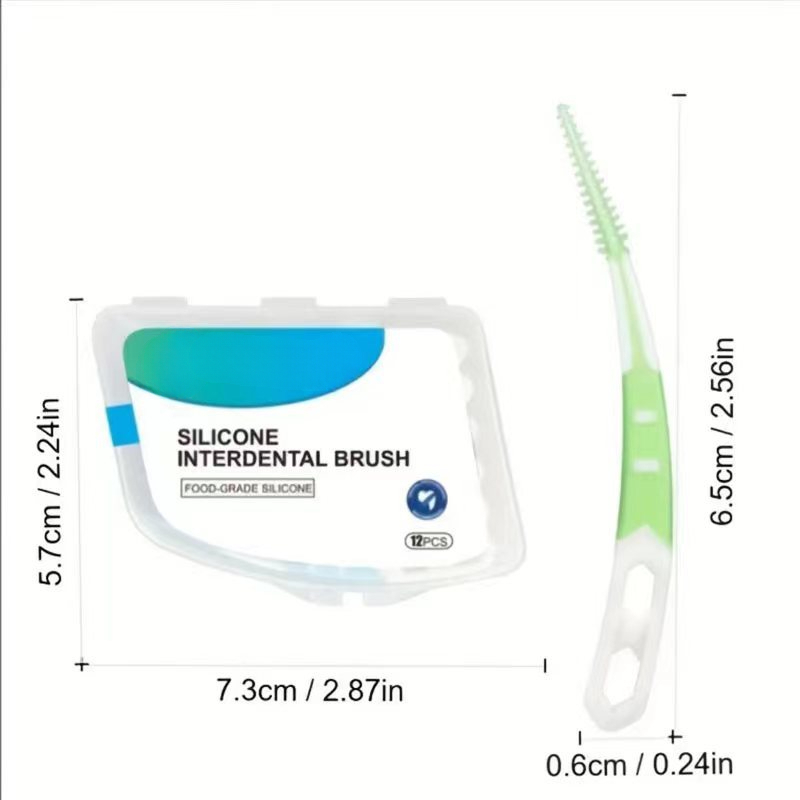 Silicone Interdental Tooth Bru - đánh giá và giá Teeth Whitening Gels