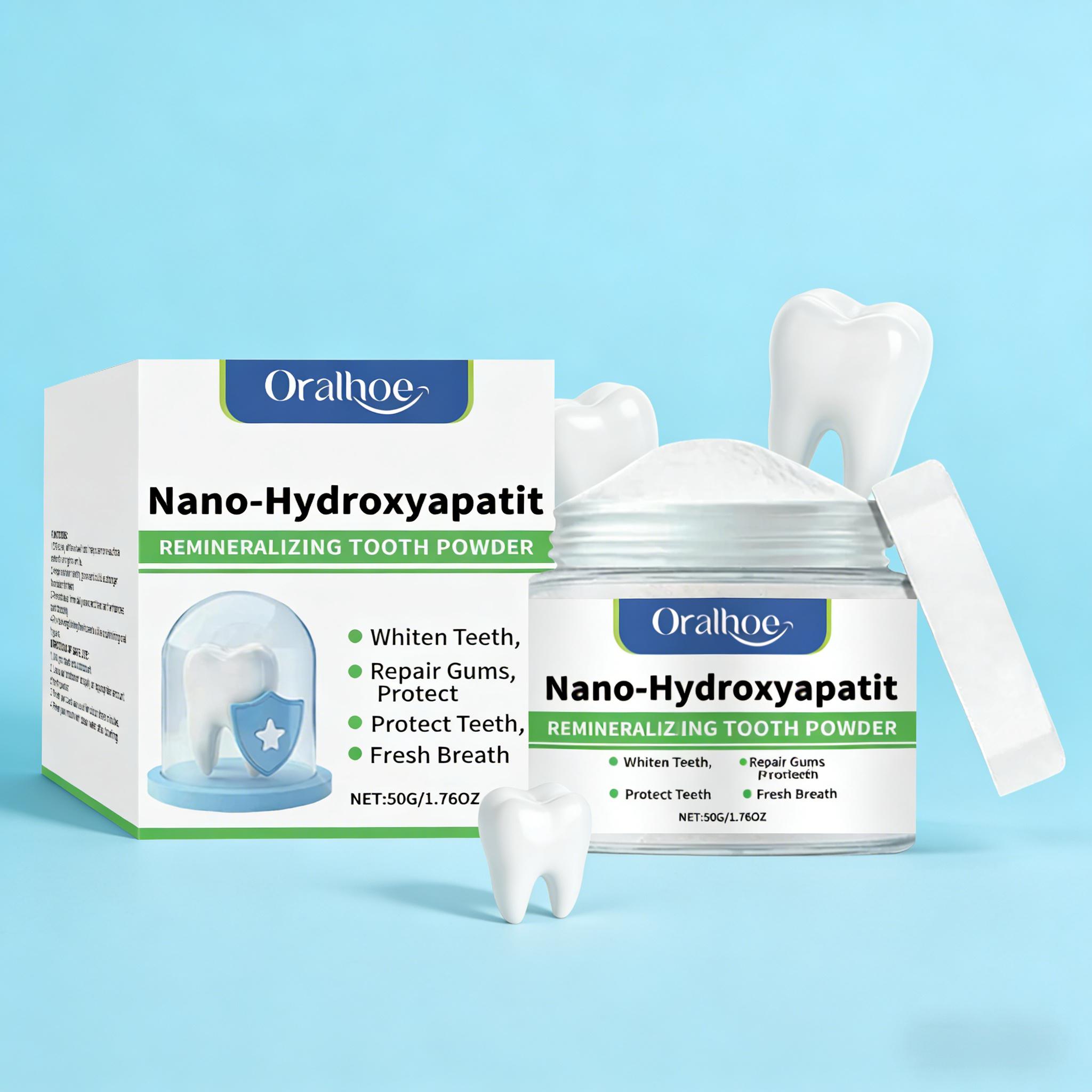 Oralhoe Whitening Tooth Powder - đánh giá và giá Teeth Whitening Singapore