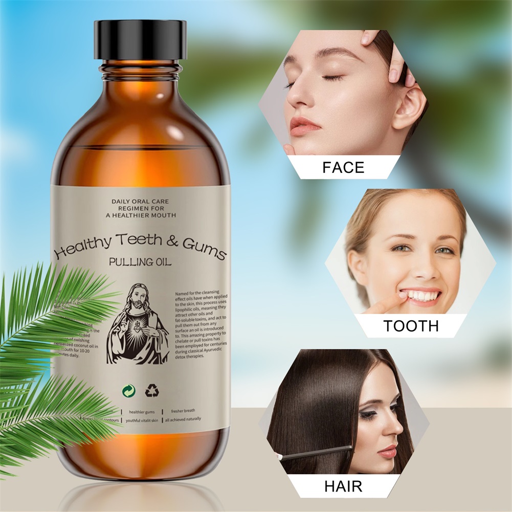 Coconuts Pulling Oil Mouthwash - đánh giá và giá Teeth Whitening Oil Pulling