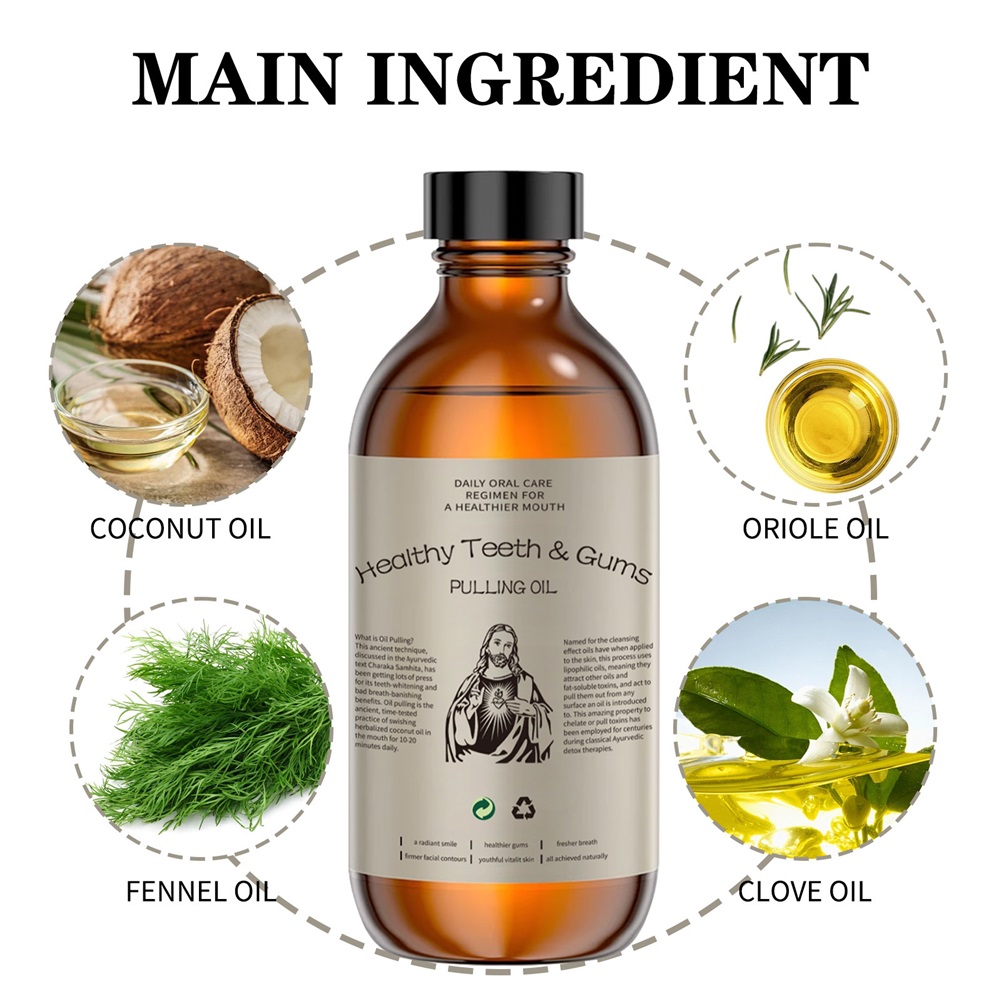 Coconuts Pulling Oil Mouthwash - đánh giá và giá Teeth Whitening Oil Pulling