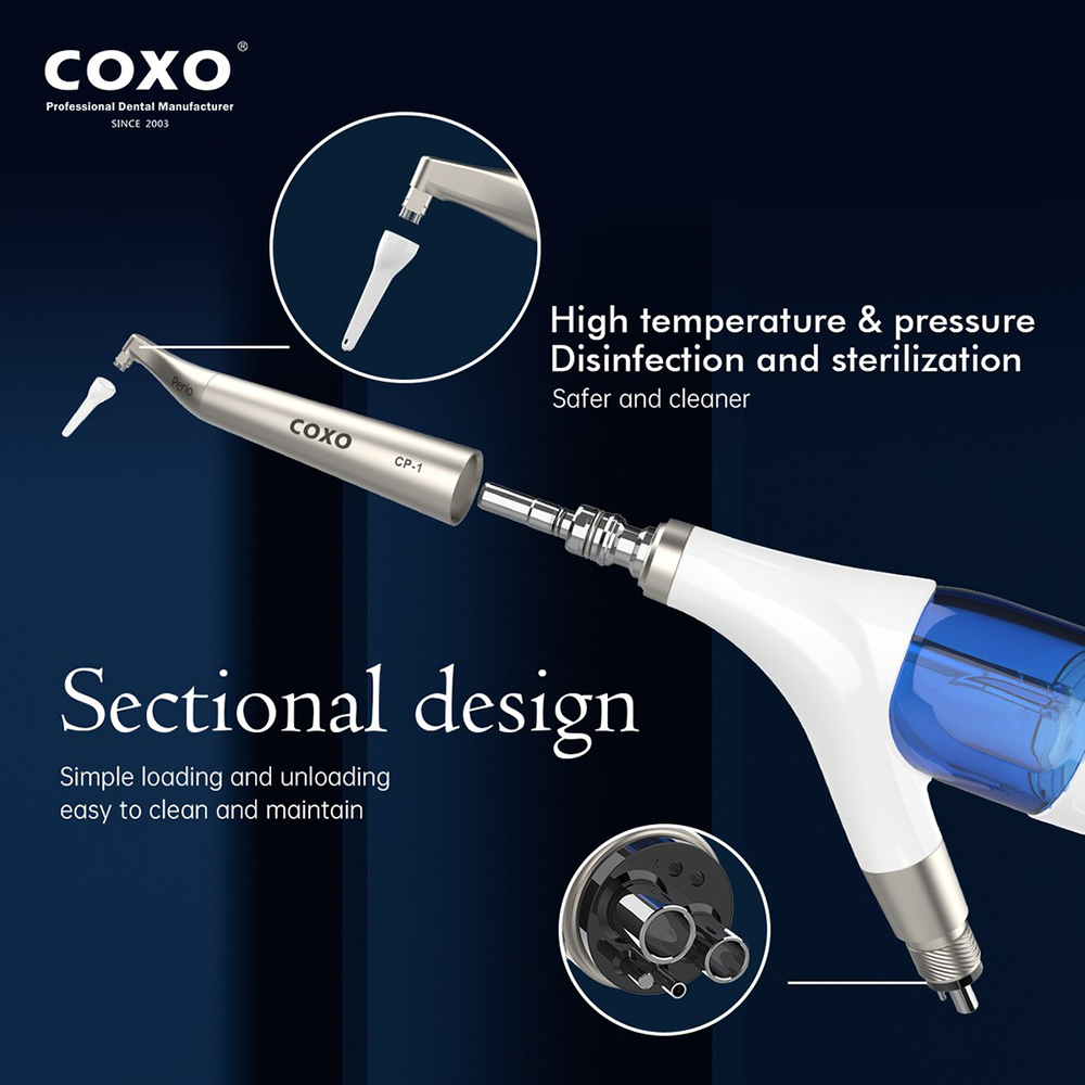 COXO CP-1 Air Flow Prophy Jet  - đánh giá và giá Teeth Whitening Express