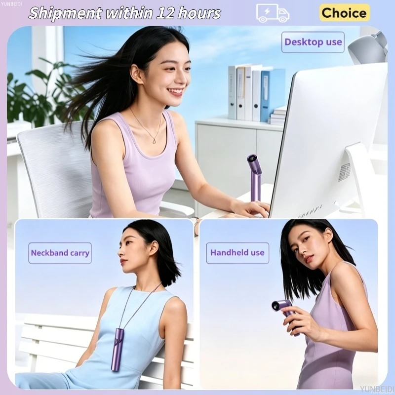 Lipstick Fan Mini Foldable Han - đánh giá và giá Led Mouth Tray